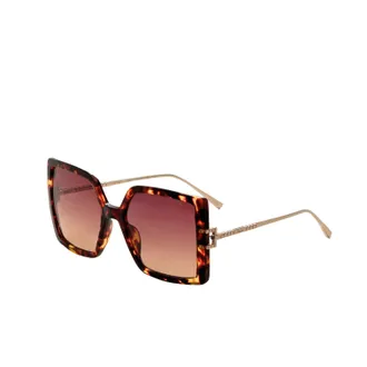 Chopard Womens 56mm Havana Sunglasses