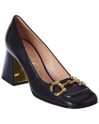 Gucci Horsebit Leather Pump