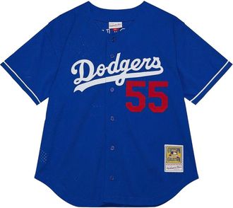 Mitchell & Ness Camicia MLB Dodgers 2000 Orel Hershiser - Blu