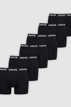 Levi's Calzoncillos b&oacute;xer Levis Repeat Logo: paquete de 6 - Hombre - S - Negro / Black