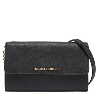 Michael Kors Pre-owned Cross Body Bags, female, Black, Size: ONE SIZE Pre-owned Leather crossbody-bags