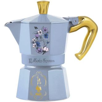 Bialetti Caffettiera Bialetti Moka Express Bridgerton 3tz Azzurro chiaro [MOKA EXPRESS 3TZ BRIDGERTON]