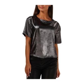 Knit-ted Dames, Blouses & Shirts, Grijs, Maat: M Poliester