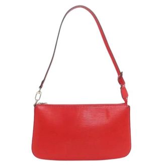 Louis Vuitton Pre-owned Shoulder Bags, female, Red, Size: ONE SIZE Pre-owned Vintage Epi Pochette