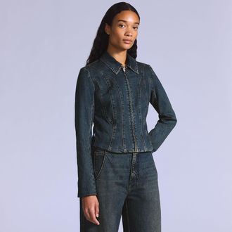 Levi's Blue Tab Moto Jacket - Womens - XL - Black