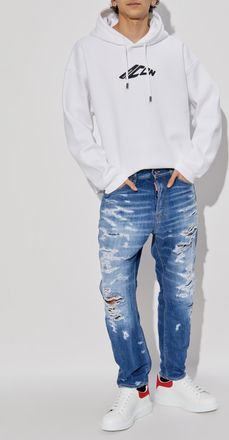 Dsquared2 Hoodie, Mens, White