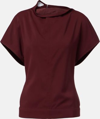 Bottega Veneta Top drappeggiato