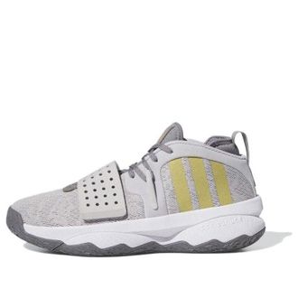 adidas Dame 8 Extply Light Solid Grey Gold Metallic IG8086