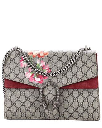 Gucci Dionysus Bag Blooms Print GG Coated Canvas Medium (Authentic Pre-Loved)