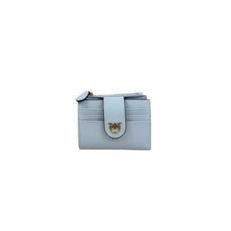 Pinko Pinko, Accessoires, Dames, Blauw, ONE Size, Katoen, Multi Purpose Wallet