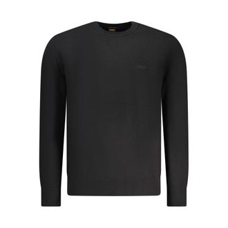 HUGO BOSS Black Cotton Mens Mens Sweater