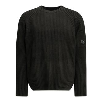 C.P. Company C.p. Company - Gebreide trui met ronde hals - Heren - Truien - Grijs - Maat: XL
