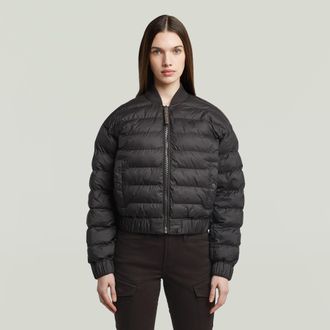 G-Star Lichtgewicht Jack Quilted - Zwart - Dames