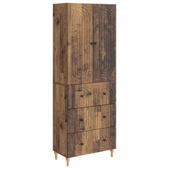 vidaXL Juego De Armarios 2 Uds. Madera De Ingenier&iacute;a Vidaxl