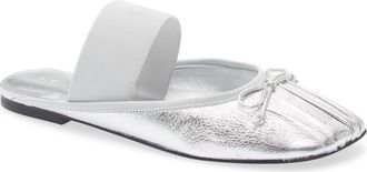 3.1 Phillip Lim Ballerina Mule in Silver at Nordstrom Rack, Size 10Us / 40Eu