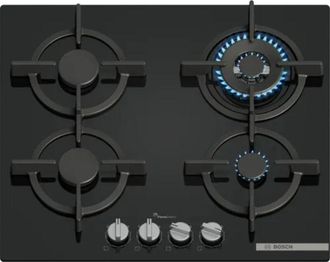 Bosch Serie 6 PPH6A6I10. Colore del prodotto: Nero, Posizionamento dellapparecchio: Da incasso, Dimensione della larghezza del piano cottura: 60 cm