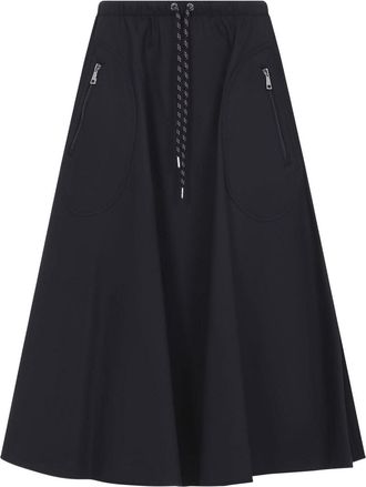 Moncler Cotton Midi Skirt