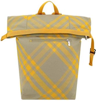 Burberry Signature Check Roll Backpack