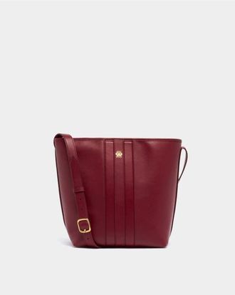 Bally Signature Bucket Bag in Leather in Red at Nordstrom