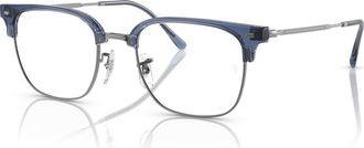 Ray-Ban 51mm Square optical glasses in Blue at Nordstrom