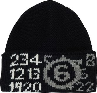 Maison Margiela Accessoires, unisex, Zwart, ONE Size, Cappello