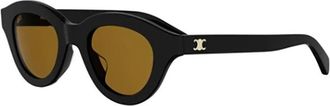 Celine 1Qp05Ie0A - unisex - CELINE - Sunglasses - Black - 47 MM - Accessories