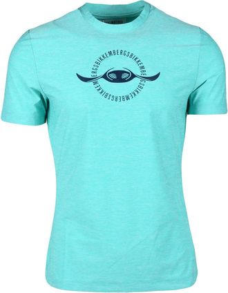 Dirk Bikkembergs Aqua Green Technical T-Shirt With Performance Fabric