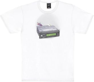HUF Head Unit Tee - Heren - T-shirts - Wit - S - Katoen - Tops