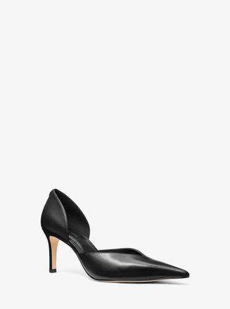 Michael Kors Elyse Leather DOrsay Pump