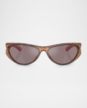 Diesel Men & apos;s DL3004U Cat-Eye Sunglasses