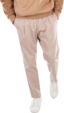 HUGO BOSS Beige Drawstring Trousers, Brand Size 50 ( US Size 34 )