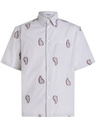 Etro Camicia con stampa paisley - Blu