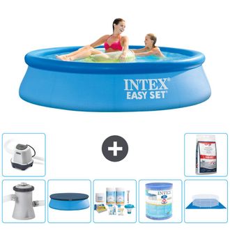 Intex Piscina Easy Set Redonda - 244x61 Cm - 8-piezas S30779