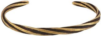 John Varvatos Mens Twist Cuff Bracelet in Brass at Nordstrom
