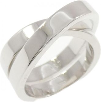 Cartier White Gold White Gold (18K) Band Ring (Pre-Owned)