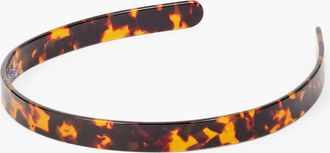 Talbots Tortoiseshell Slim Headband - Caramel Tort - 001 Talbots