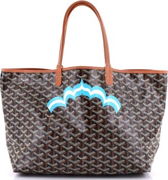 Goyard Saint Louis Tote Printed Coated Canvas PM