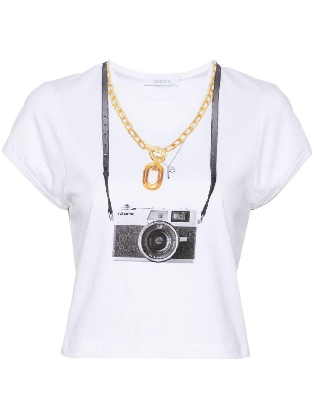Paco Rabanne: White Printed T-Shirts now up to −80% | Stylight