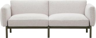 K Home Modulares Premium Outdoor 2-Sitzer Sofa Sorello, Beige