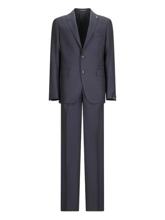 Tagliatore two-button wool suit - men - Wool/Silk - 46 - Blue