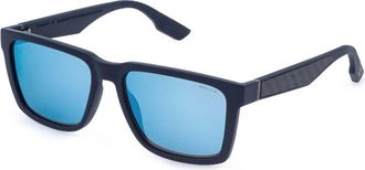 Police SPLR49M MERCEDES R22B Mens Sunglasses Blue Size 57