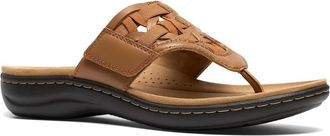 Clarks Laurieann Mia Womens Sandals Tan Leather : 9.5 B - Medium