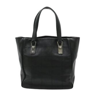 Chanel Pre-owned Tote Bags, female, Black, Size: ONE SIZE Pre-owned Tote Bag