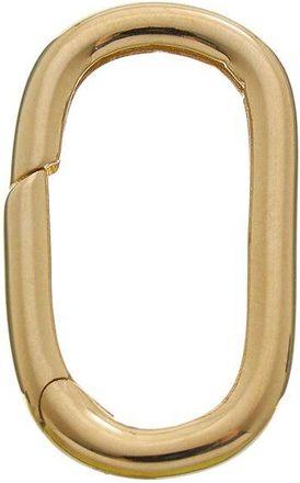 Italian Gold, Inc 14K 8X17mm Oval Push Lock Connector (2.25Mm) Accessory