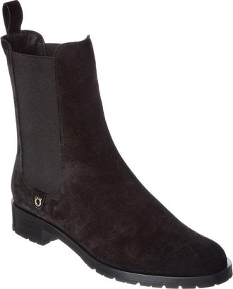 Ferragamo Suede Chelsea Boot