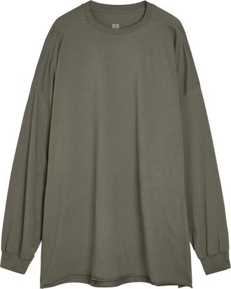 Rick Owens Tommy Cotton T-shirt - Dark Brown - One Size