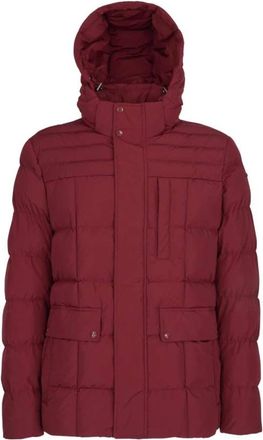 Geox Heren Donsjas Blijf Warm Stijlvol - Heren - Gewatteerde jassen - Rood - 3XL - Polyester - Jassen