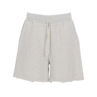 Golden Goose Casual Shorts, female, Gray, Size: XL Short Shorts