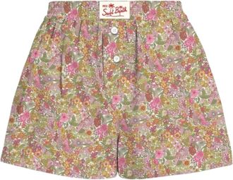 MC2 Saint Barth Boxy Cotton Margaret Annie 52 - Dames - Bermuda - Veelkleurig - S - Katoen - Korte Broeken