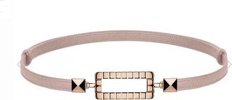 Chopard Rose Gold Taupe Ice Cube Belt